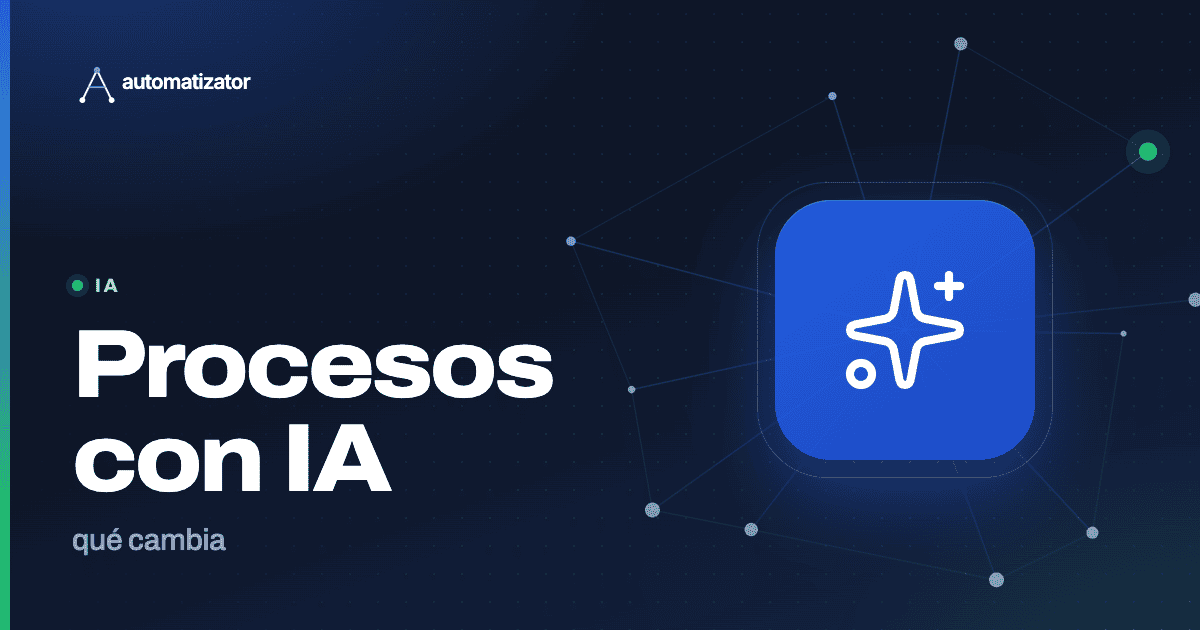 Automatizar procesos con IA: qué cambia respecto a la automatización de siempre