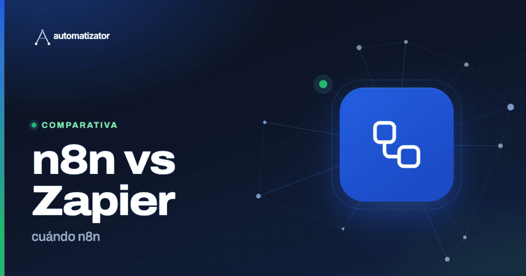 Automatizator: n8n vs Zapier — cuándo n8n