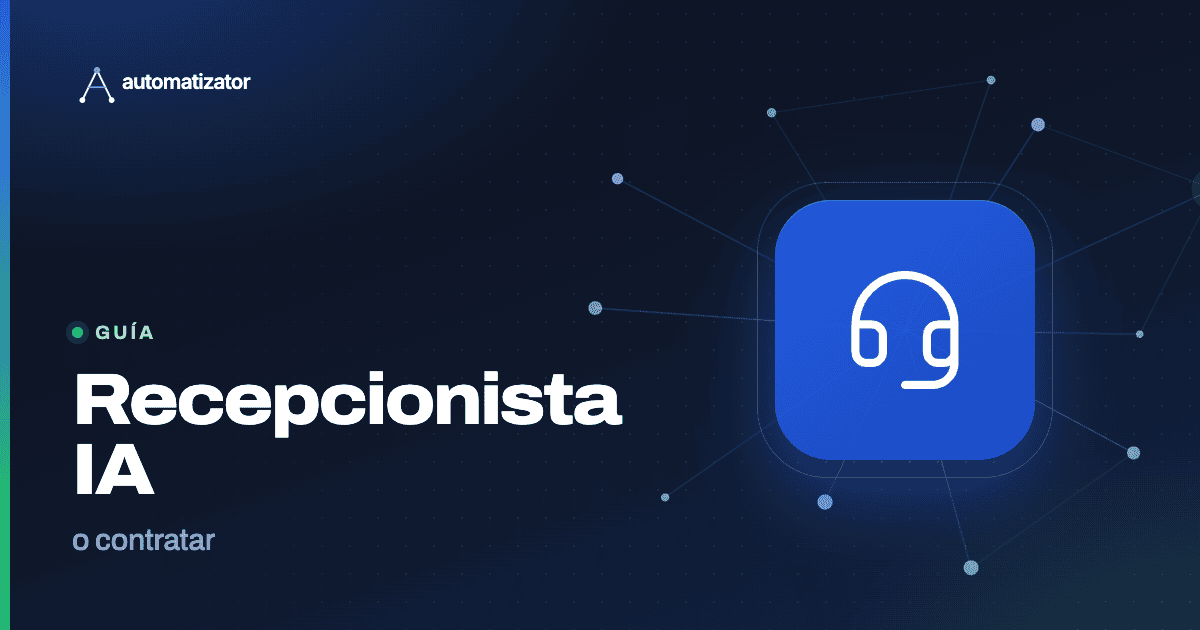 Recepcionista con IA o contratar a alguien: la cuenta real