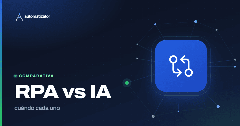 Automatizator: RPA vs IA — cuándo cada uno