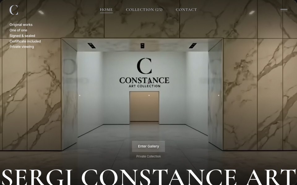 Sergi Constance Art — galería + venta online